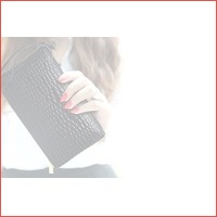 Clutch / Evening bag van imitatie krokod..