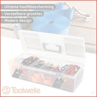 16-delige Toolwelle sjorband set