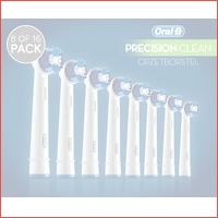 8 of 16-pack Oral-B Precision Clean opze..