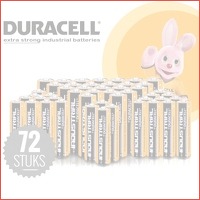 72 stuks Duracell Industrial AA of AAA b..