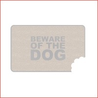 Balvi Beware of the Dog deurmat