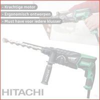 Hitachi Boorhamer Pneumatisch DH26PC