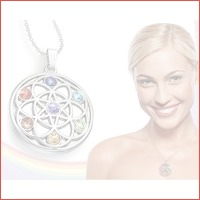 Elegante chakra collier