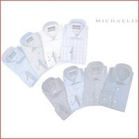 Michaelis slim-fit overhemden