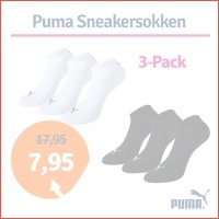 Puma sneakersokken