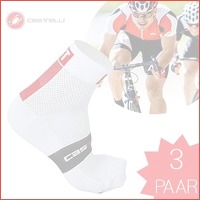 3 paar Castelli fietssokken