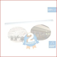 2-pack LED's Light LED-armatuur met LED-..