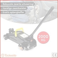 Toolwelle garagekrik (2.000 kg)