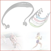 Draadloze sport MP3-speler headphones