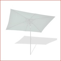 Hangende buitenparasol