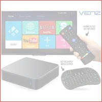 Venz V10 Android TV box met remote naar ..