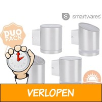 2 x Smartwares LED-buitenlamp