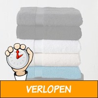 Set van 6 handdoeken