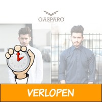 Italiaans Gasparo slim-fit overhemd