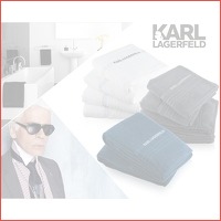 Exclusieve Karl Lagerfeld handdoeken