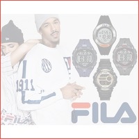 Sportief Fila horloge in 4 modellen