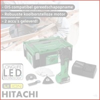 Hitachi oscillerende multitool