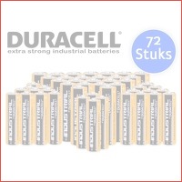 72 Duracell Industrial batterijen