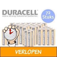 72 Duracell Industrial batterijen