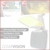 Clear Vision zonneklep