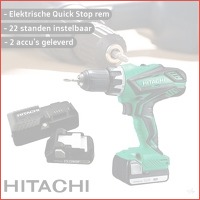 Hitachi Accuboormachine DS14DJL(1.5L) (H..