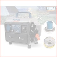 Ferm luchtgekoelde 700w generator