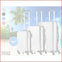 3-delige Travelz Horizon ABS kofferset