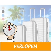 3-delige Travelz Horizon ABS kofferset