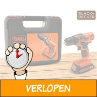 Black & Decker draadloze 18V boormachine