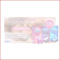 12-pack Durex condooms