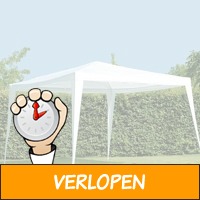 Partytent paviljoen 3 x 3m