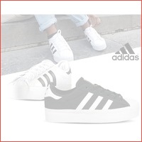 Adidas damessneakers (zwart of wit)