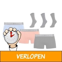 Pierre Cardin boxer- en sokkenset