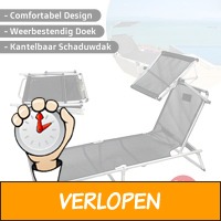 Design lounger ligbed met dak XXL