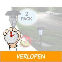 2 Solar insectenverdelger lampen