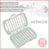 18-delige Hitachi bitset