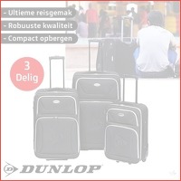 3-delige Dunlop kofferset