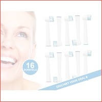 16-pack opzetborsteltjes voor Oral-B