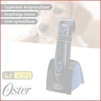 Oster RVS tondeuse complete set