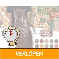 Esbeco leren BBQ schort