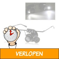 Loepbril met LED-licht