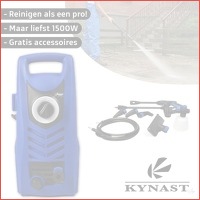 Kynast hogedrukreiniger 1500W