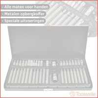 42-delige Toolwelle bitset CR V