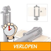 RVS audio plug selfiesticks in 5 kleuren