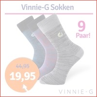 Vinnie-G sokken hoog 9 paar