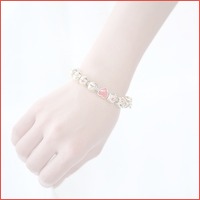 Emoji emoticon bedelarmband 18 k goldpla..