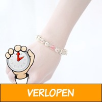 Emoji emoticon bedelarmband 18 k goldplated