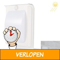 Solar-powered motion body sensor buitenverlichting