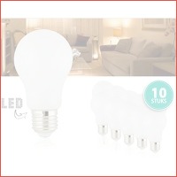 10-pack E27 360 LED-lampen