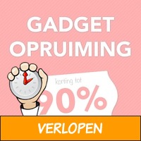 Mega gadget uitverkoop